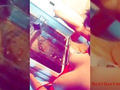 Baking with Saffron! Sexy Snapchat Saturday - June 18th 2016
