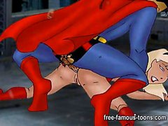 Batman and Superman famous toons sex