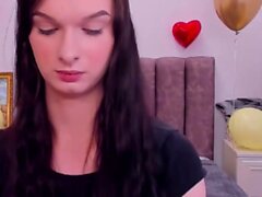 Solo webcam tranny masturbation