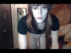 Sexy Amateur girl with hard cock makes Live cam